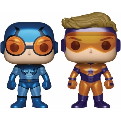 Funko POP! DC Super Heroes - Blue Beetle & Booster Gold 2 Pack
